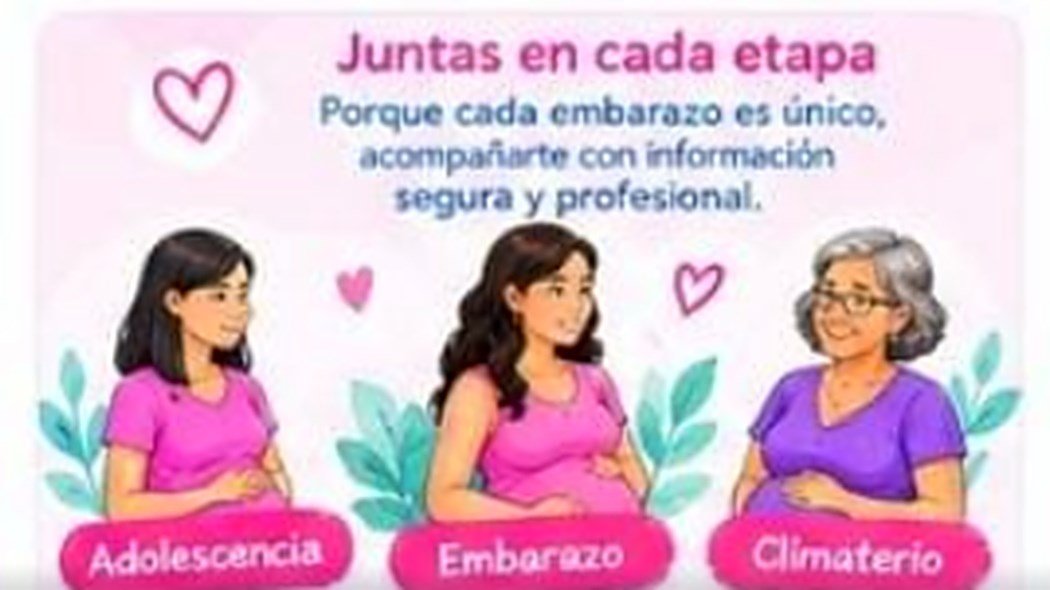 Juntas en cada etapa: adolescencia, embarazo y climaterio